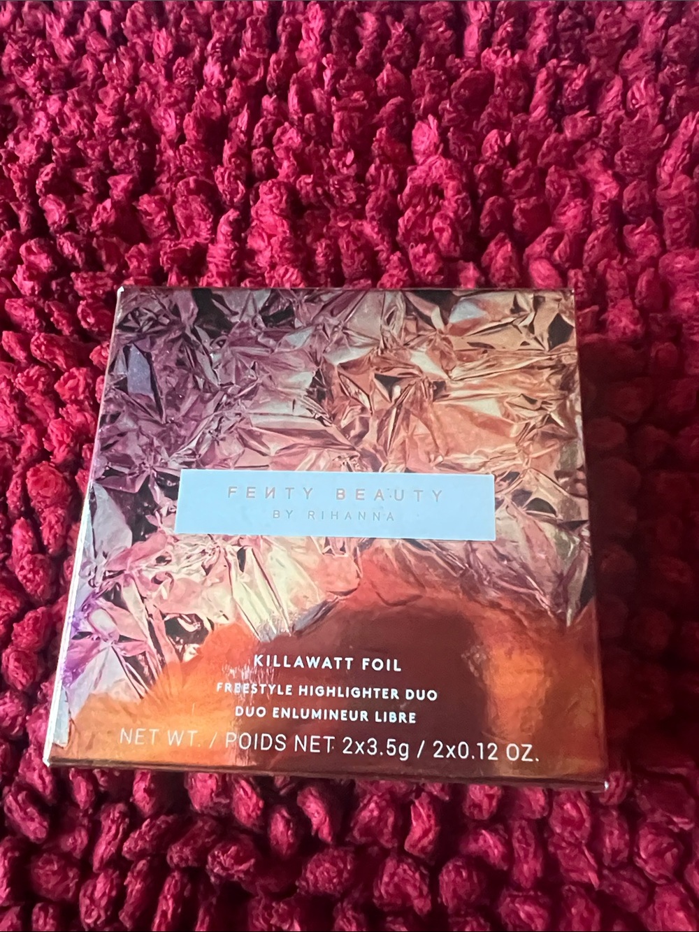 Fenty Beauty Eyeshadow Duo - Lavender Daywknd & Bright Blue Poolside